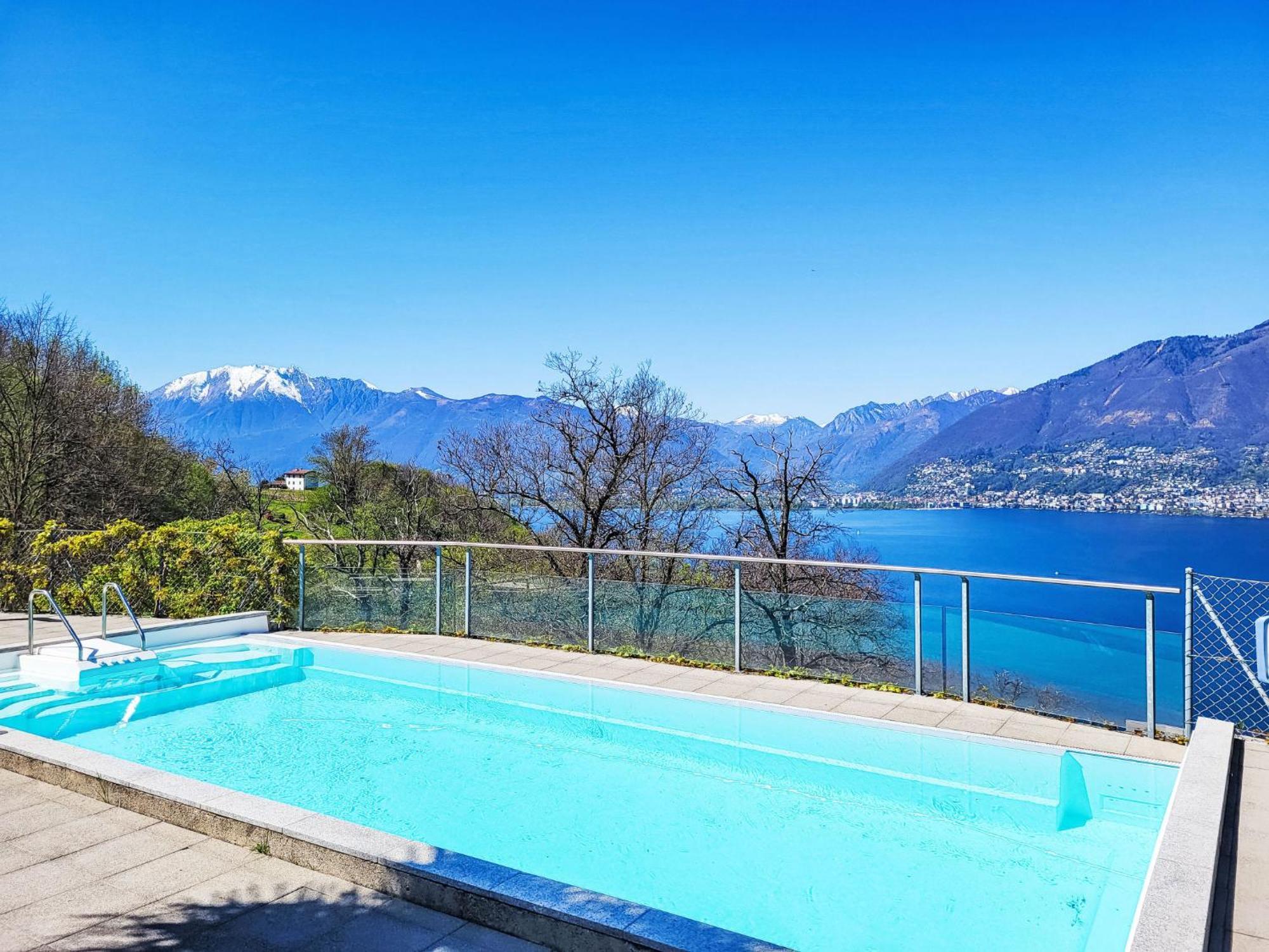 Apartment Vista Lago Maggiore 1-Floor Left By Interhome Gambarogno Экстерьер фото
