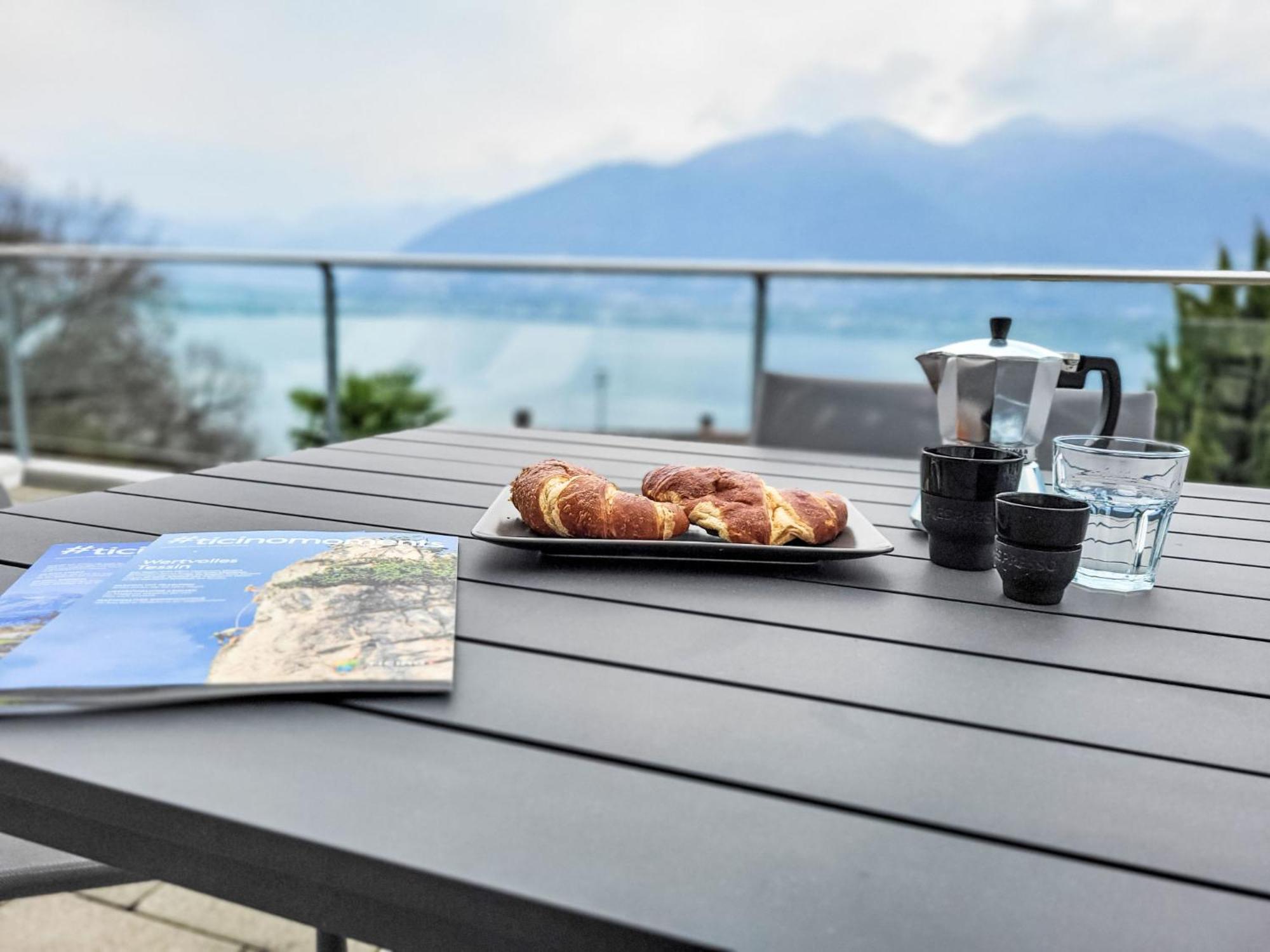Apartment Vista Lago Maggiore 1-Floor Left By Interhome Gambarogno Экстерьер фото