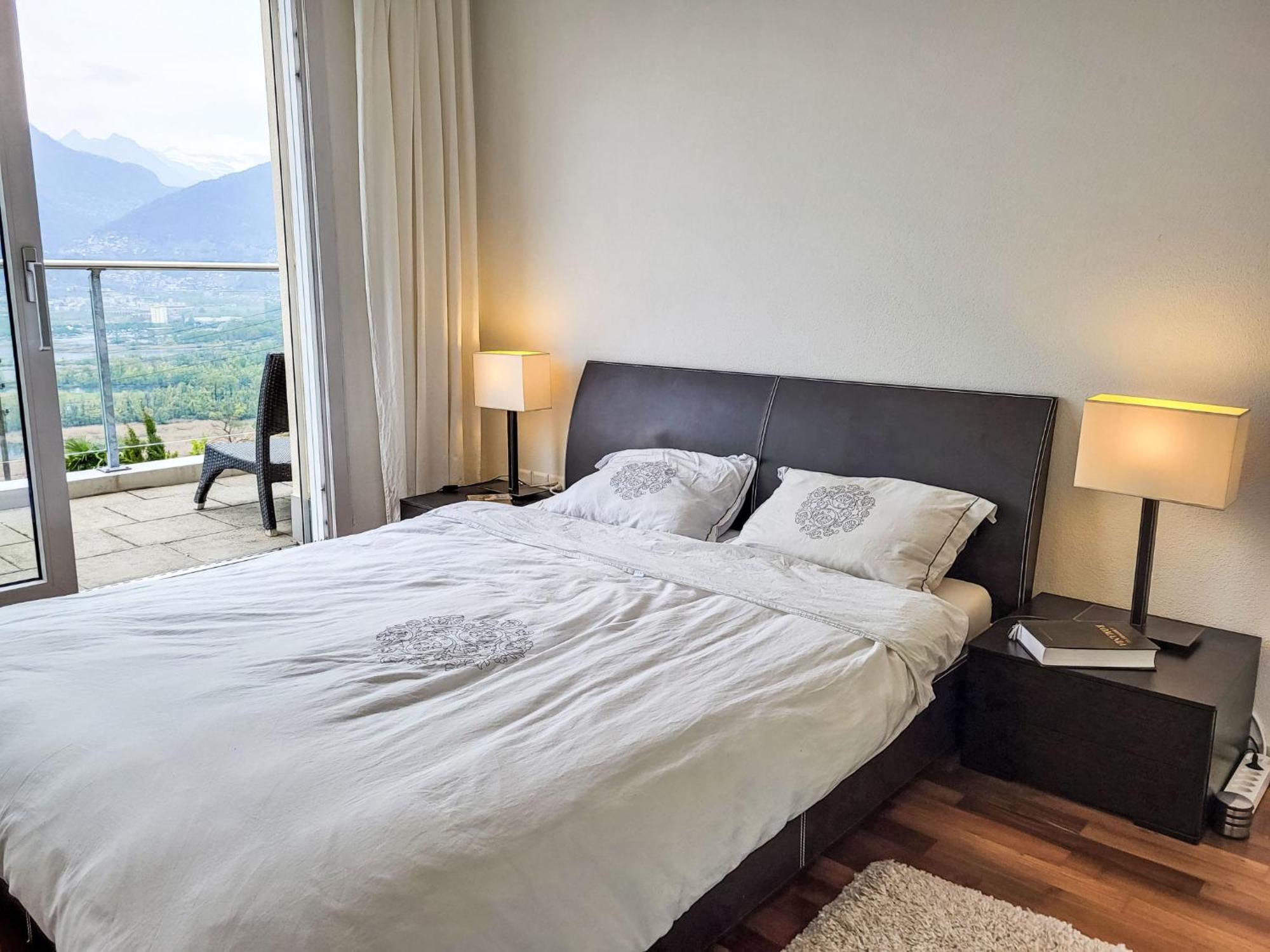 Apartment Vista Lago Maggiore 1-Floor Left By Interhome Gambarogno Экстерьер фото